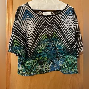 Bisou sheer top